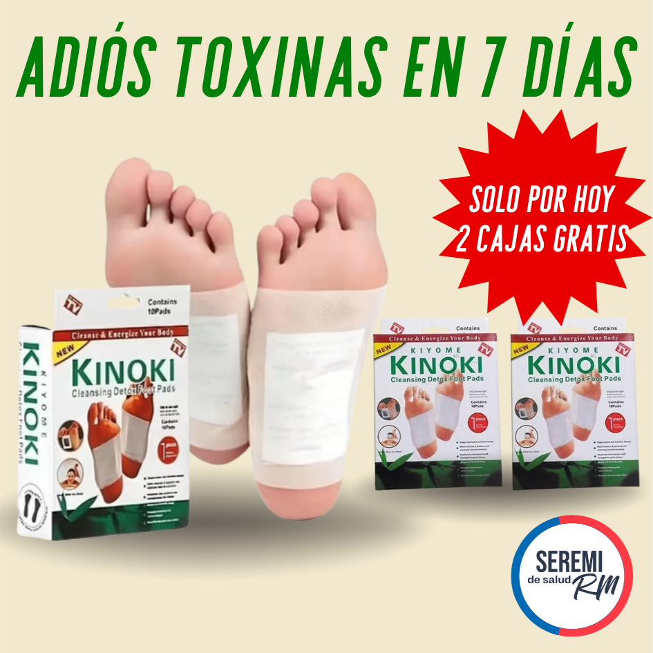 Cuerpo y Mentes en Armonía, Parches desintoxicantes KINOKI + 2 Cajas de Regalo+ ❤️Guía digital de Bienestar de Regalo