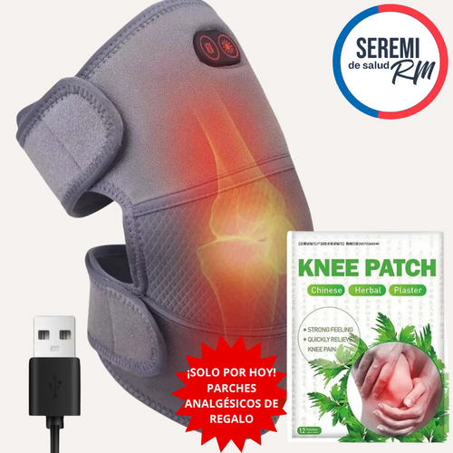 RODILLERA MASAJEADORA TÉRMICA + 🎁PARCHES DE REGALO